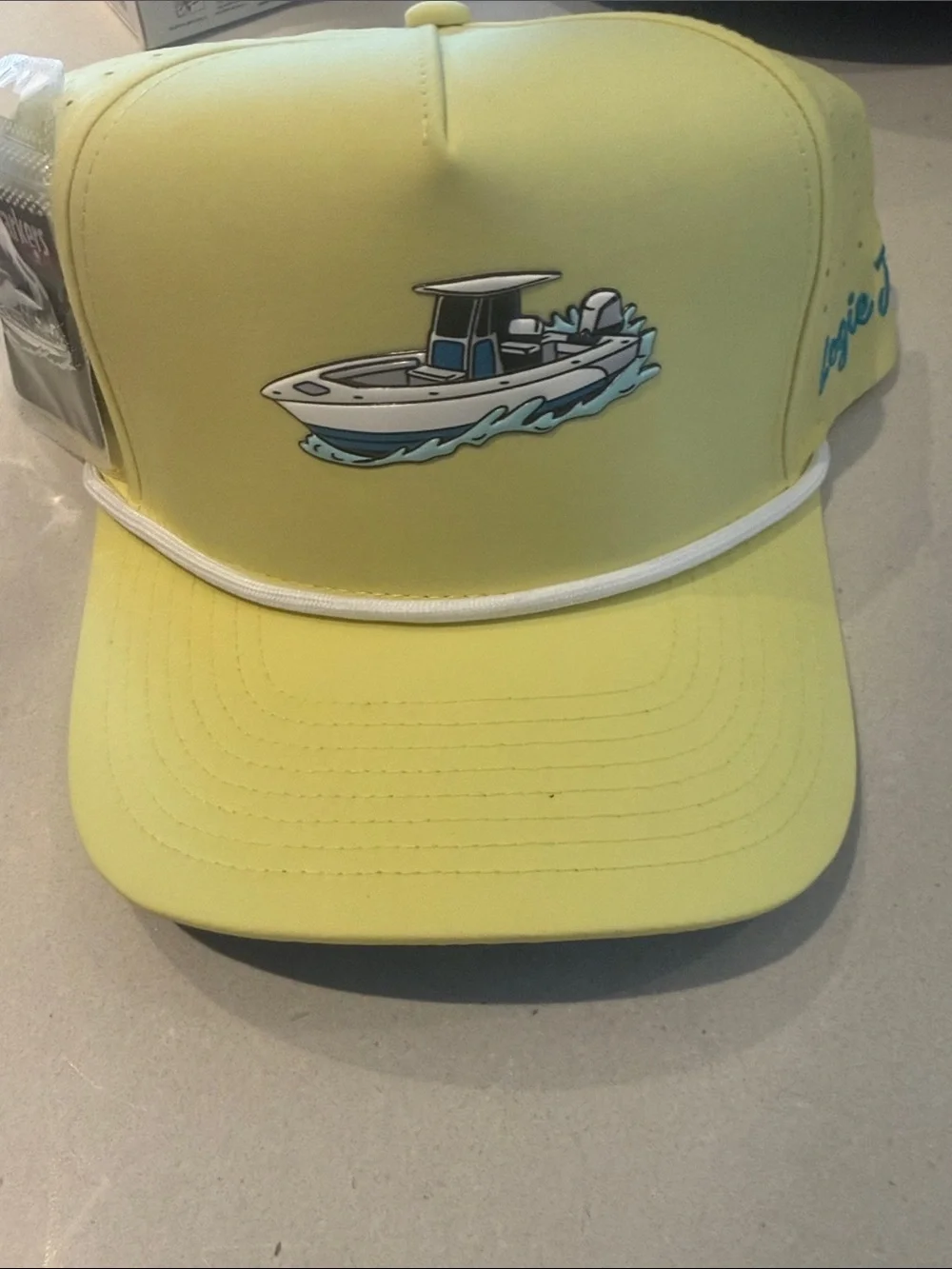 Logie Joes Golf Boat SnapBack Hat